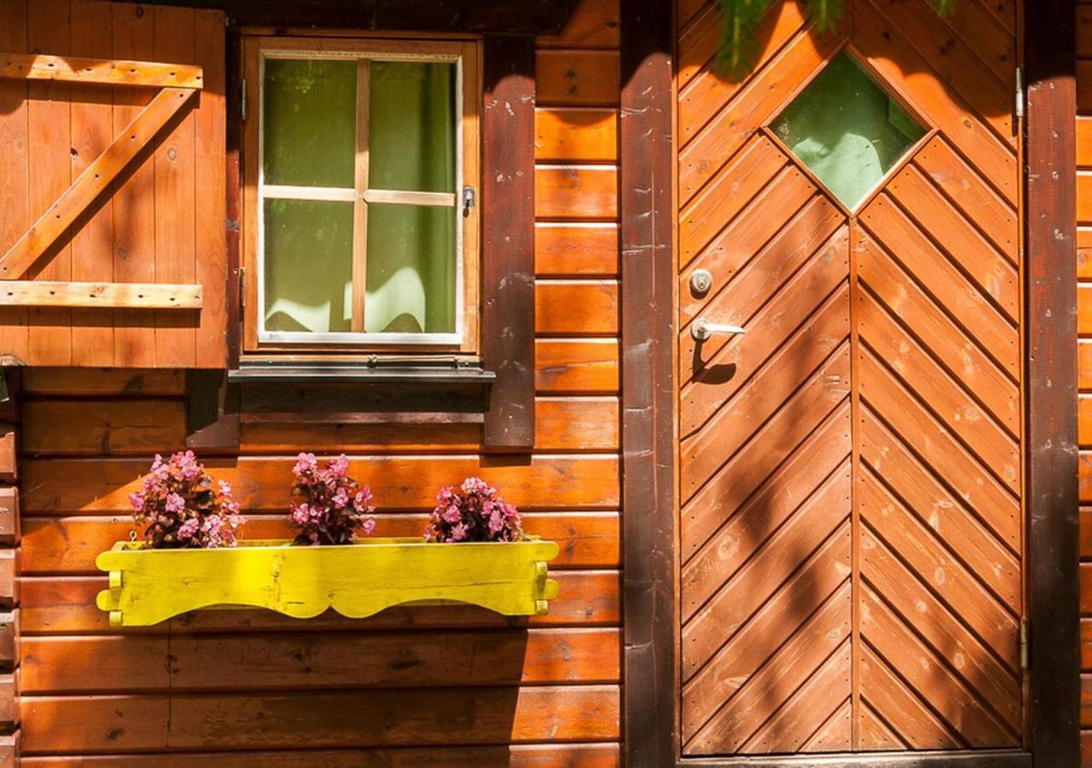 Cabaña de madera Sanabria para 2 en la naturaleza