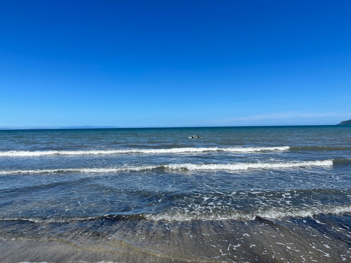 Absolute beachfront - Raumati South - Peaceful