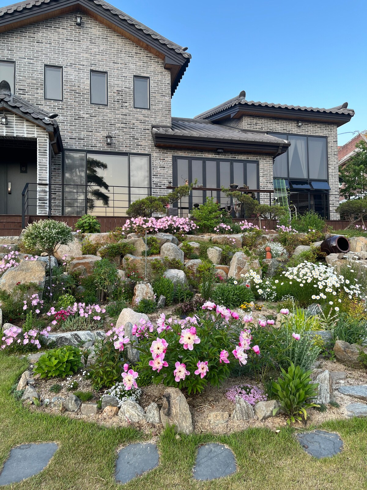 家庭、聚会、可爱旅行、宽敞的花园地板（ Drney-Dreni-dong ）