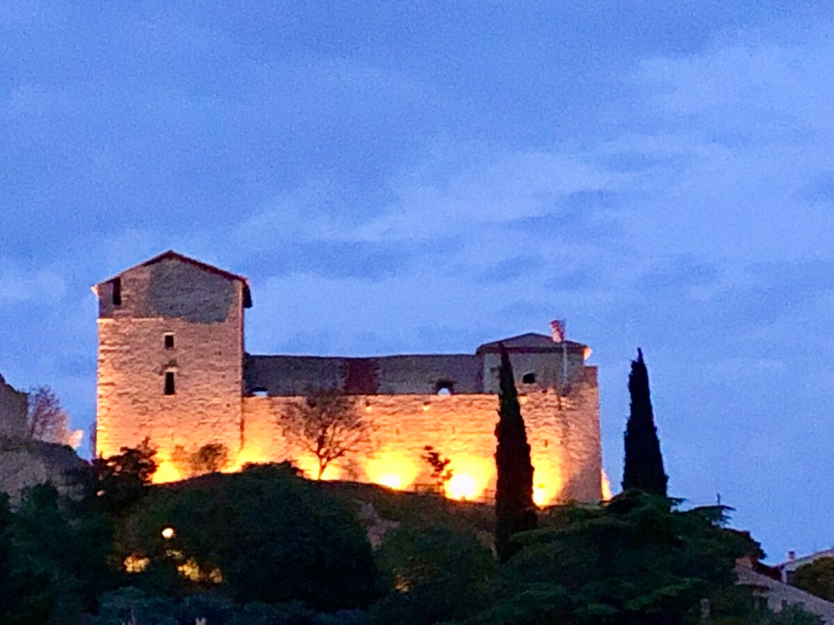 La rocaille du château