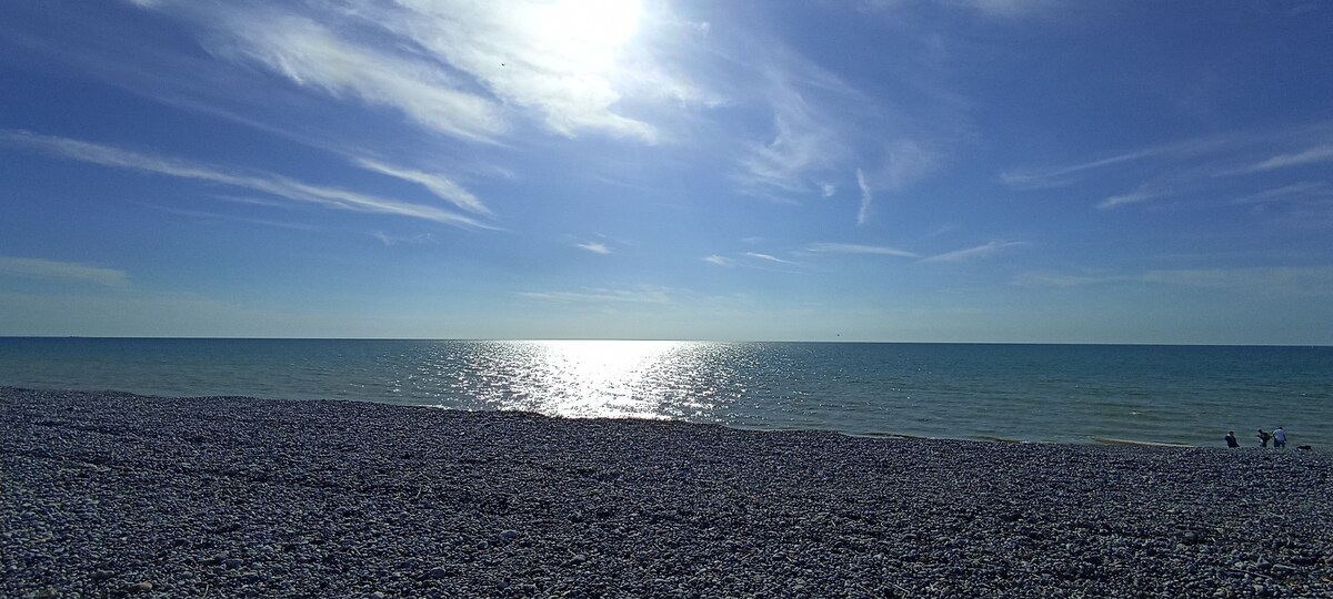 Cayeux-sur-Mer Beau studio face mer