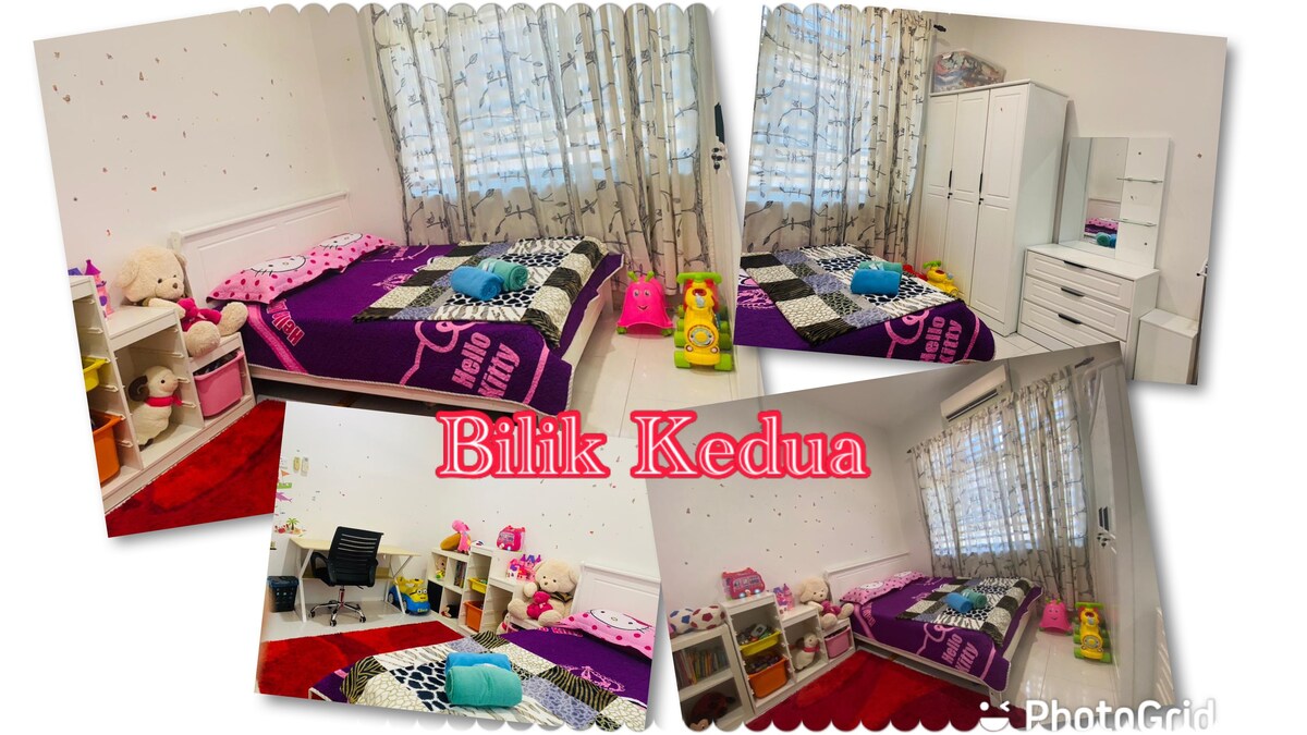 位于Kijal、Meraga Beris、Kemaman的3卧室平房