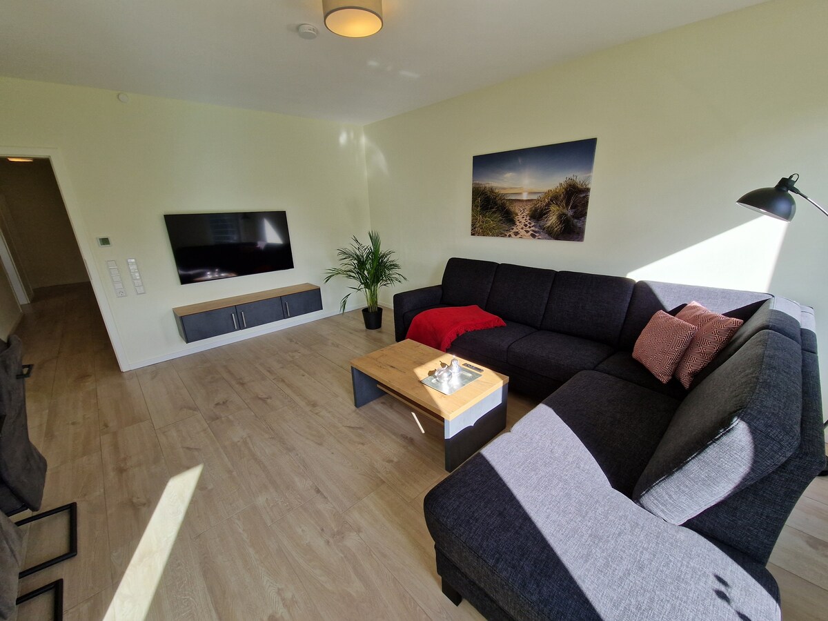 Wohnung in Ostfriesland 81m² Neubau WIFI/Netflix