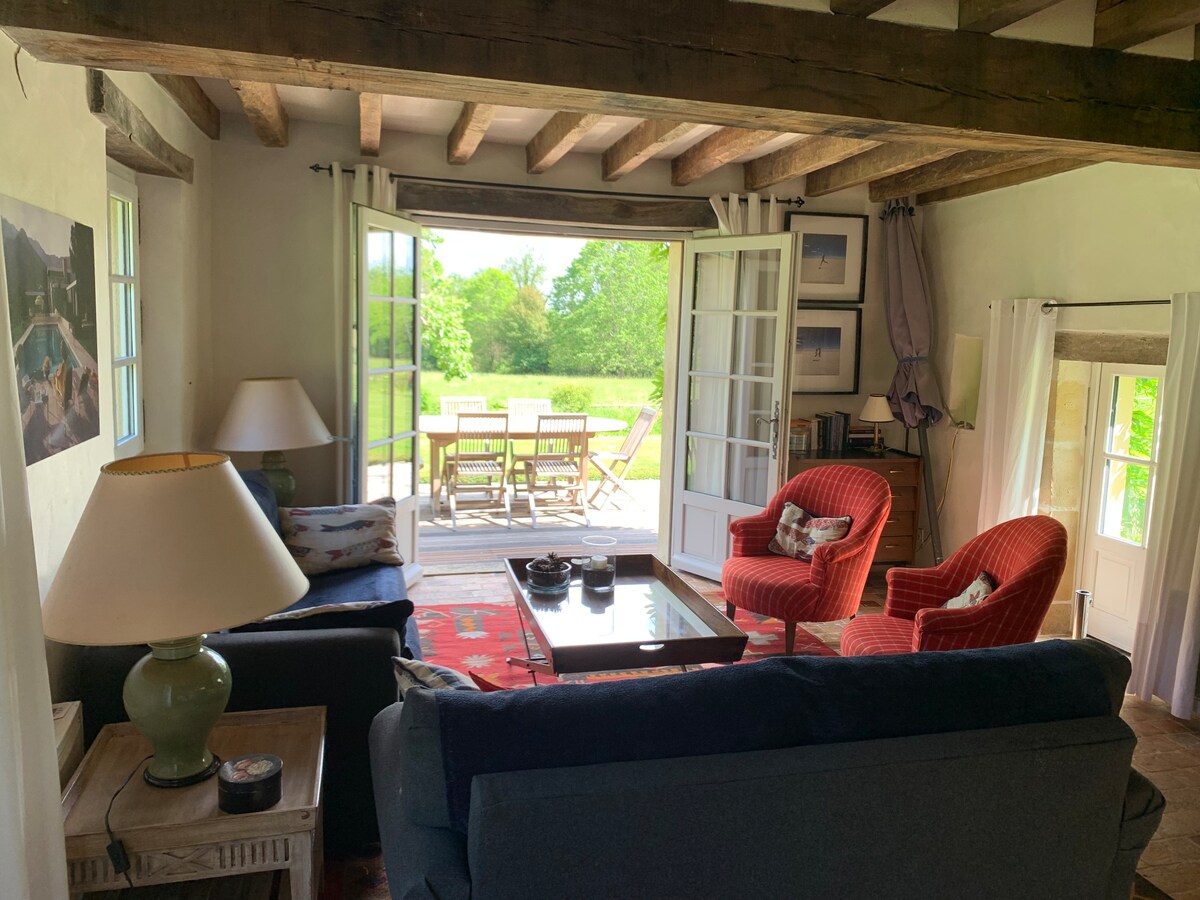 Cottage Le Verger 4* and heated pool 15/5 to 15/9