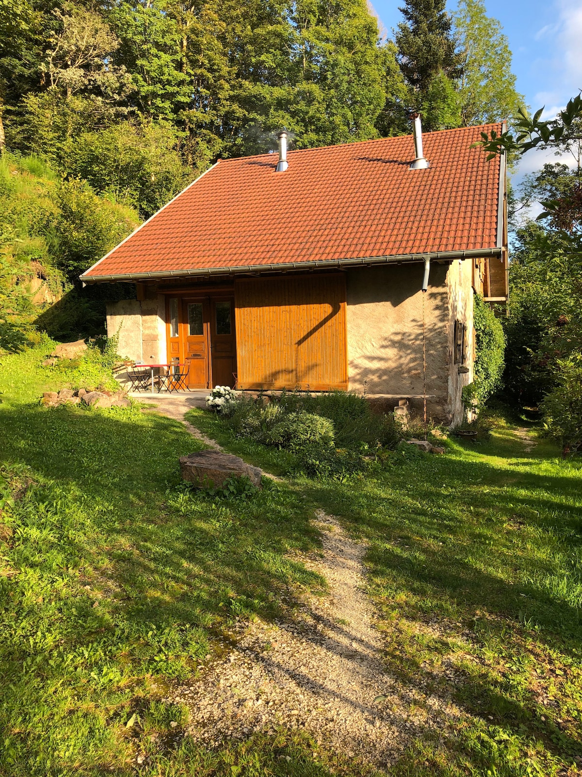 Cottage in the nature reserve