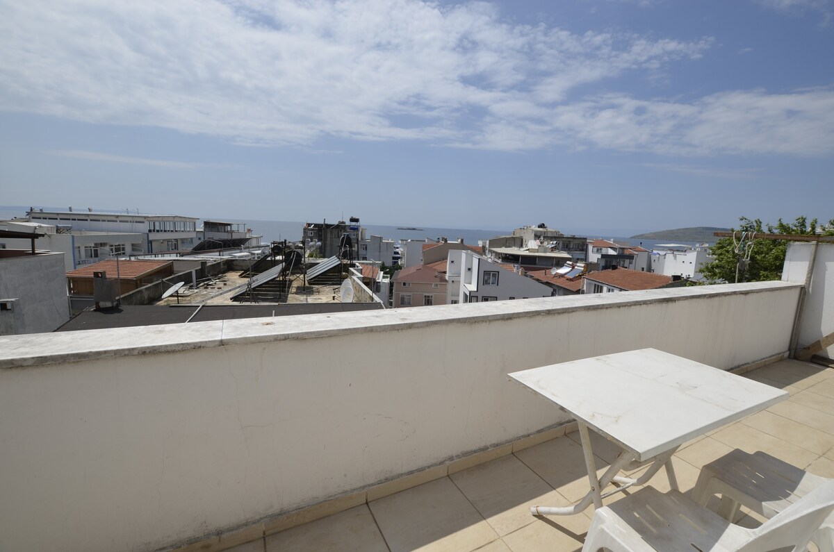 Loft for up to 3 guests, clean & with sea view