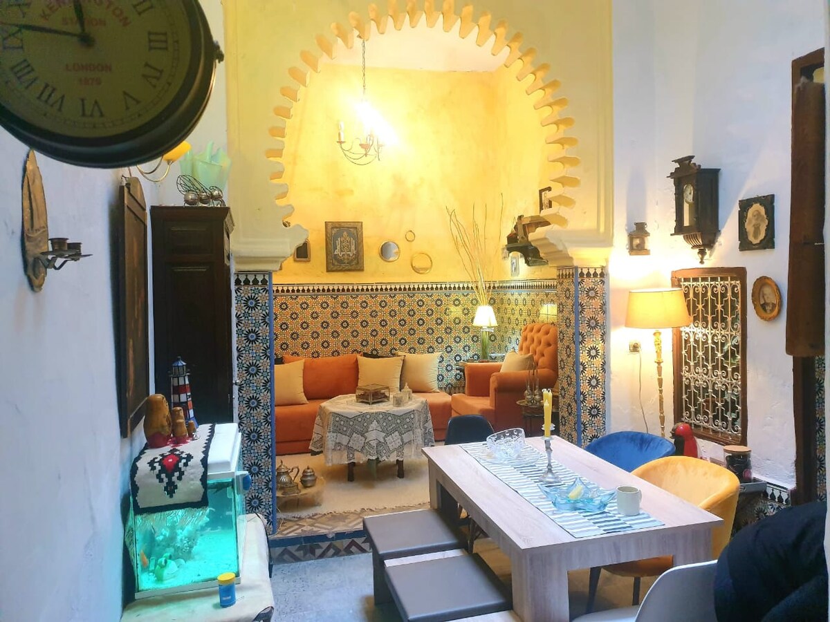 Filmmaker's traditional house in the Medina