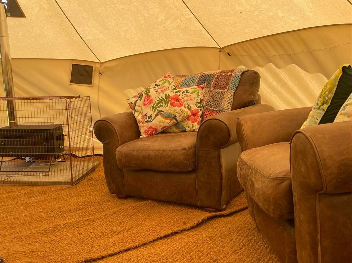 Daisy Bell tent - family of 4 with woodburner