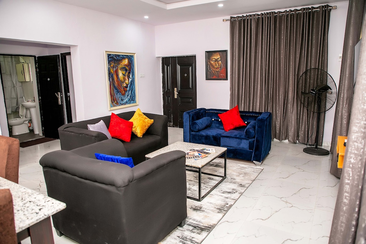 ARO (2.0) | Deluxe 2BED Apartment (B) (Ogba, LGS)