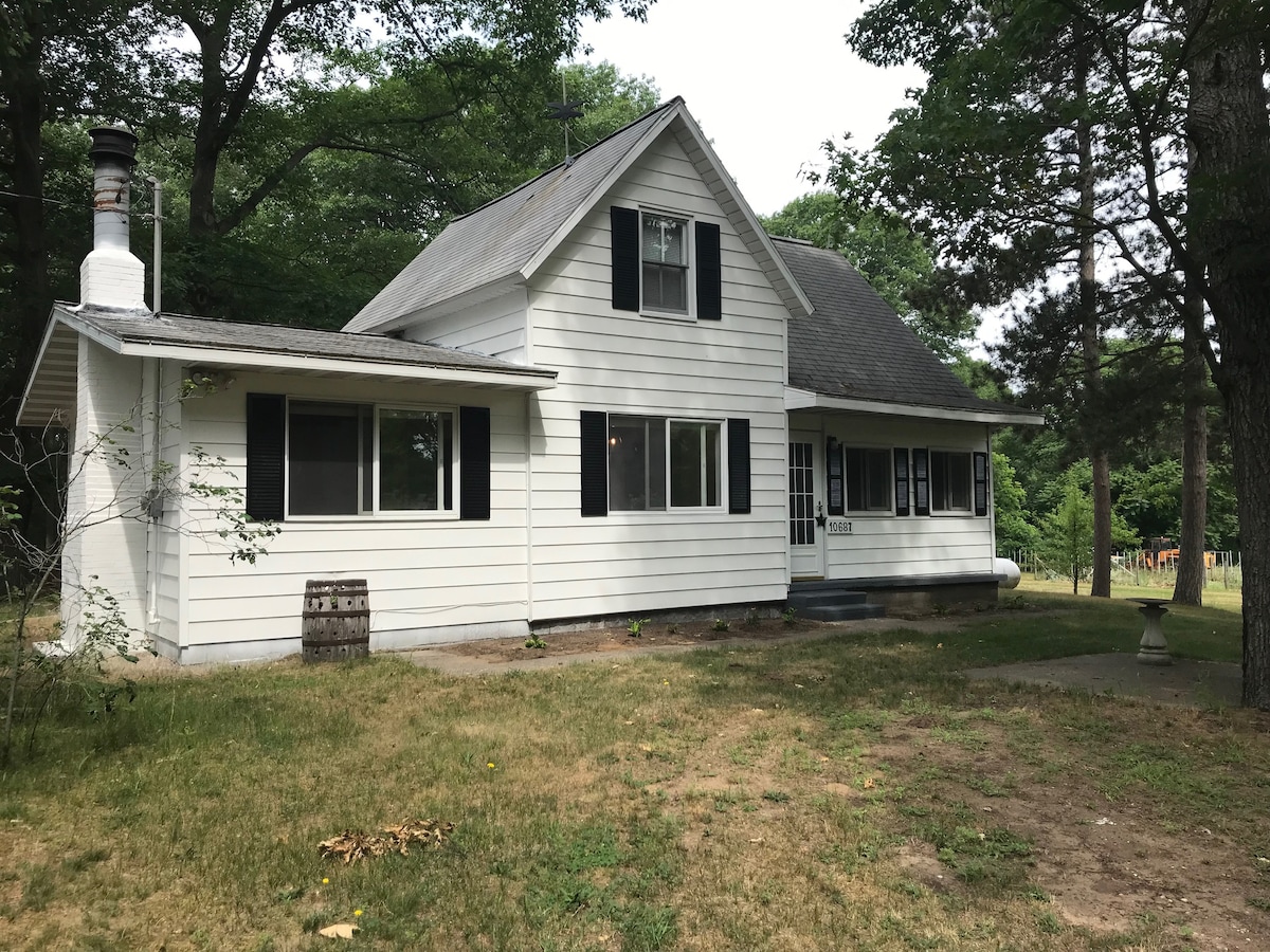 West Michigan Wooded Farmhouse