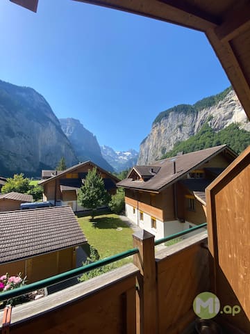 卢达本纳(Lauterbrunnen)的民宿