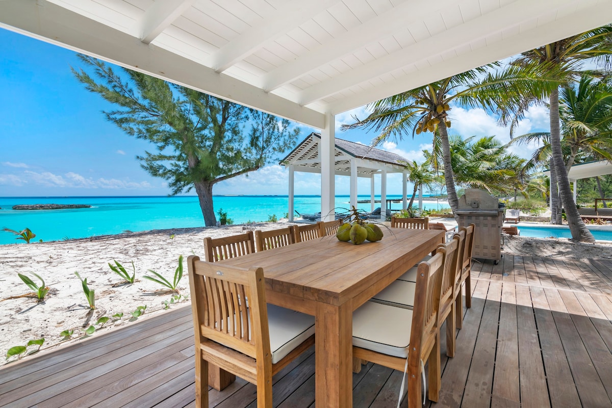 伍德斯塔海滩别墅（ Woodstar Beach House ） ，小埃克苏马（ Little Exuma ） ，巴哈