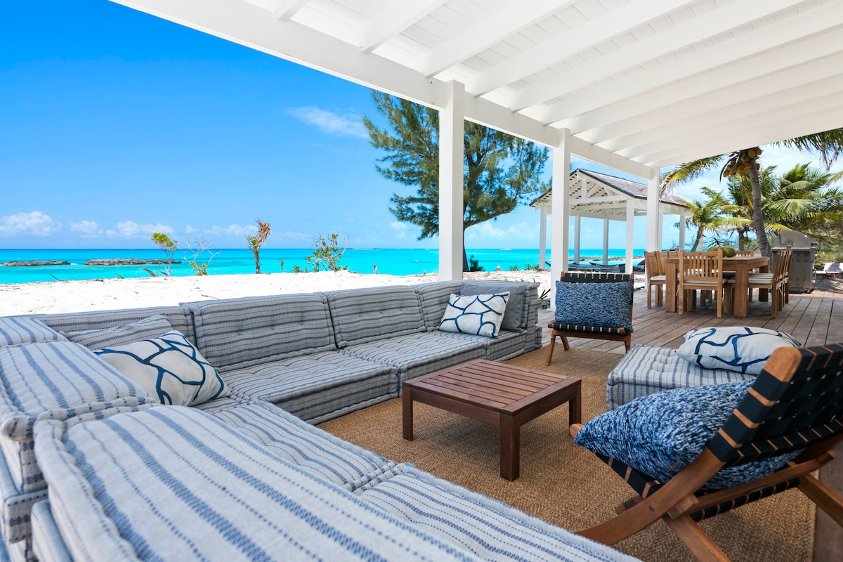 伍德斯塔海滩别墅（ Woodstar Beach House ） ，小埃克苏马（ Little Exuma ） ，巴哈