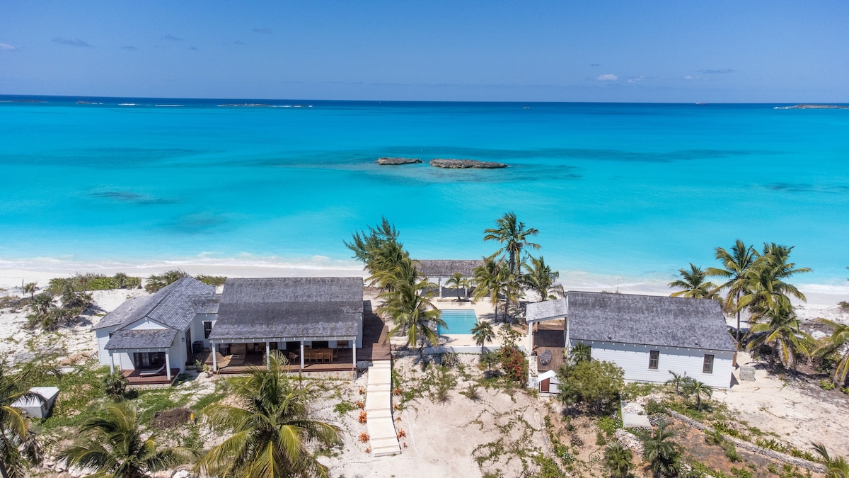 伍德斯塔海滩别墅（ Woodstar Beach House ） ，小埃克苏马（ Little Exuma ） ，巴哈