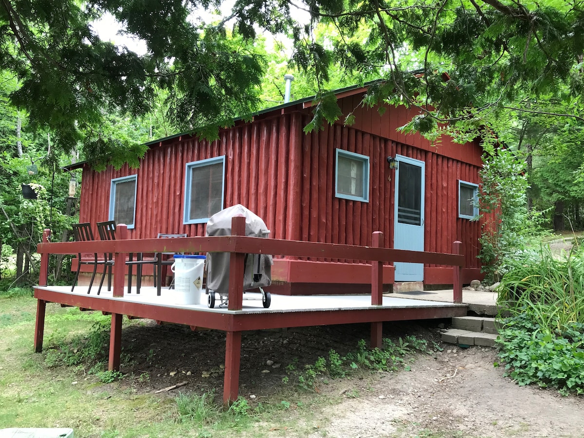 5. Waterfront Vintage Cabin