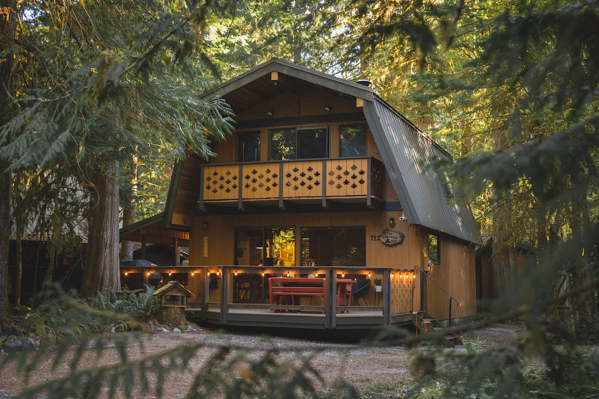 Camp North Fork - Pet frdly, King bed, Mt. Baker