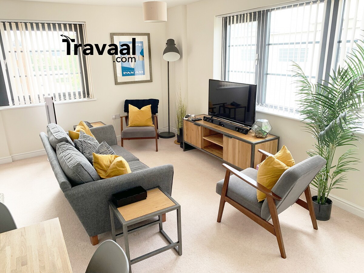 Travaal.com - Farnborough双床酒店式公寓