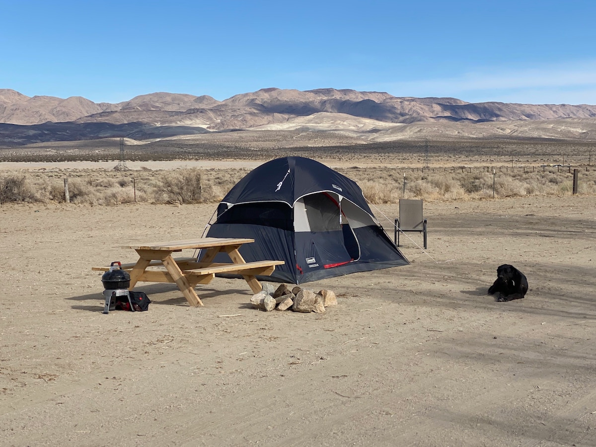 Death Valley Passageway Lake Olancha Tent site#3