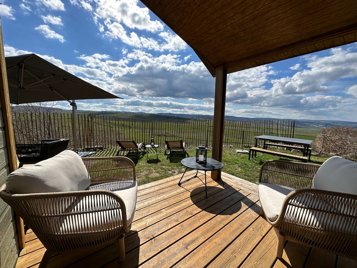 Les Chalets de la Rule / Vue panoramique Aubrac