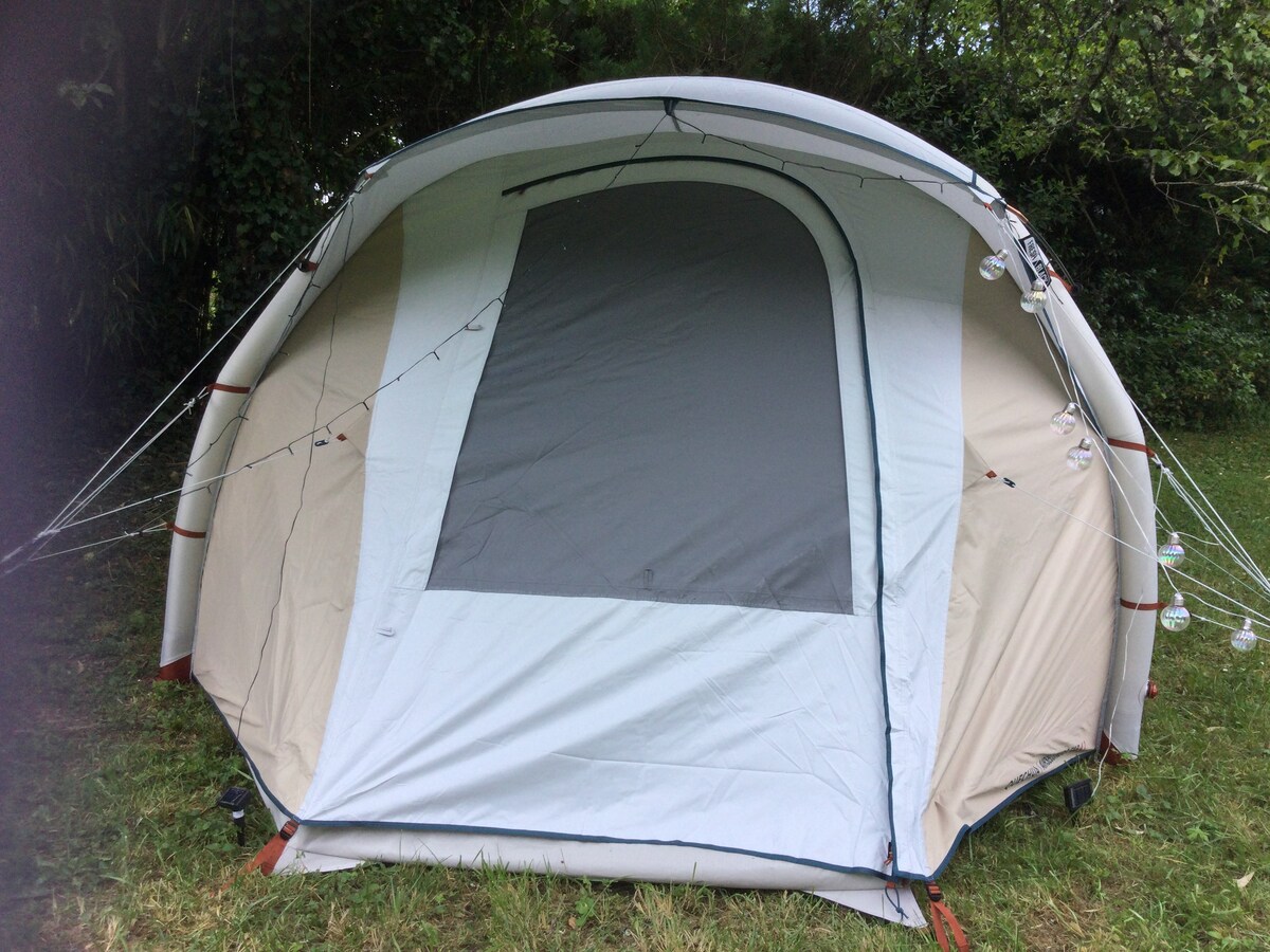 glamping Tente super confort avec chambre fraiche