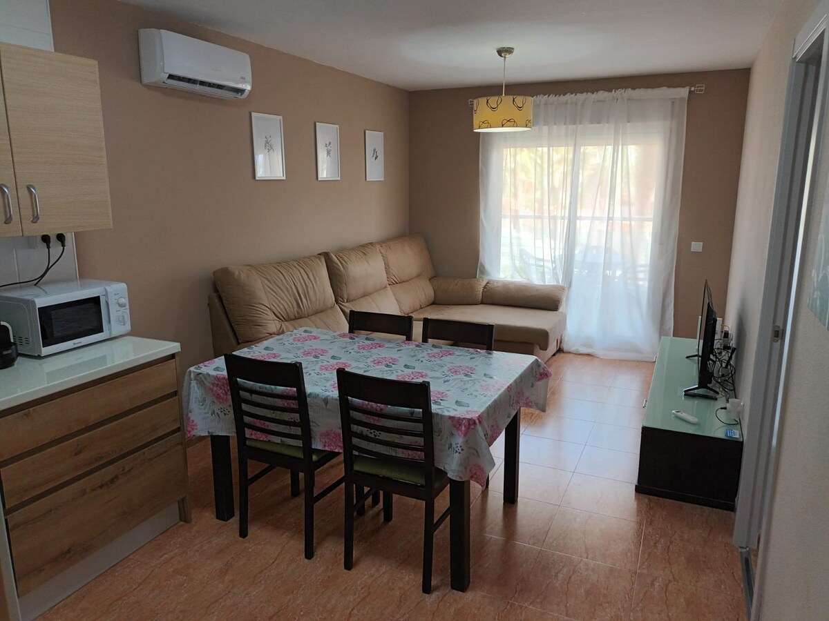 Two bedroom apartment with parking, Wi-Fi and Pool