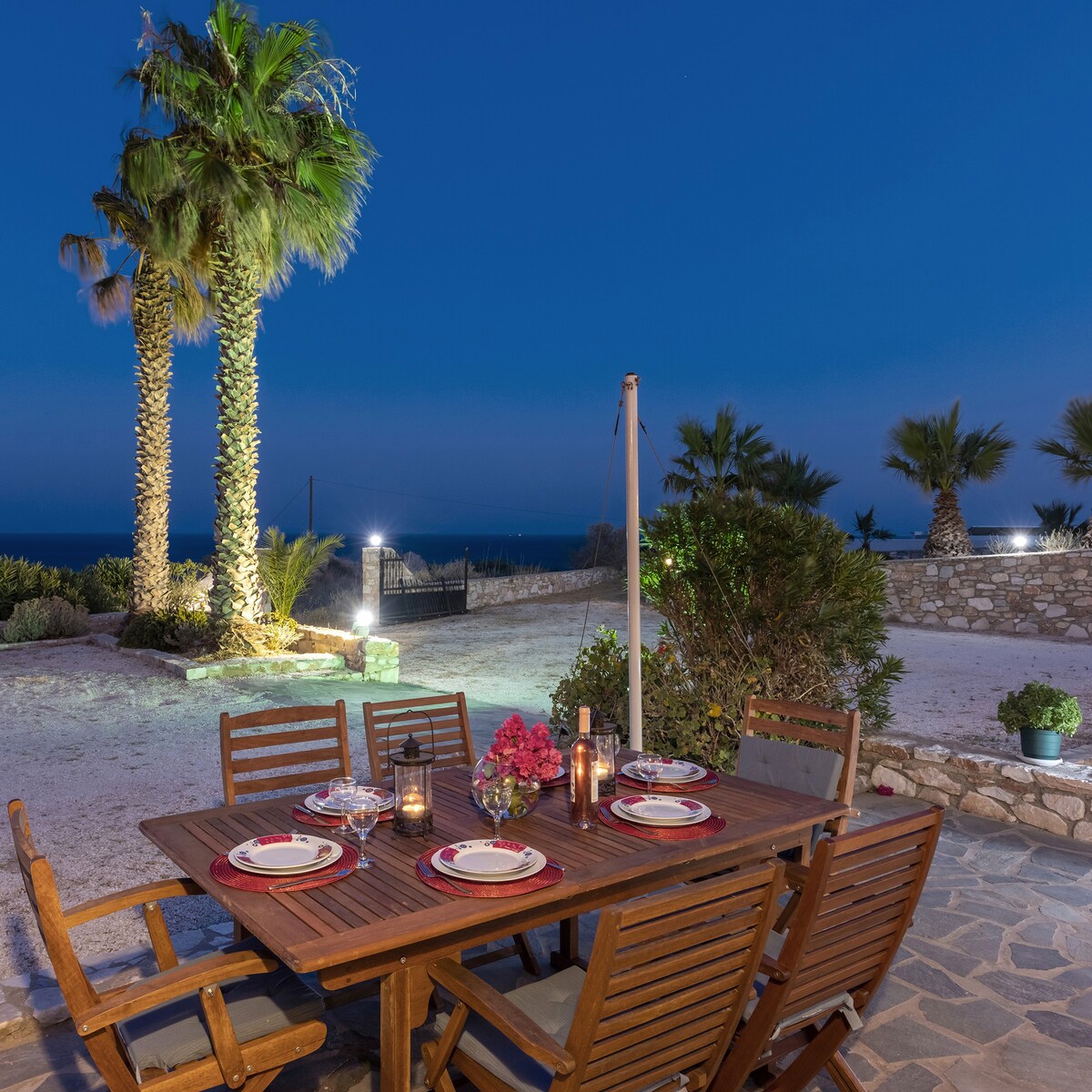 Syros Seaside Villa Aeolos IΙ, Panoramic Sea Views