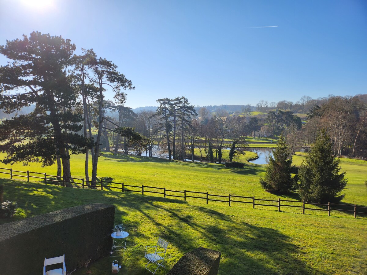 Le Green 4P - Balcon - vue sur le golf - Houlgate