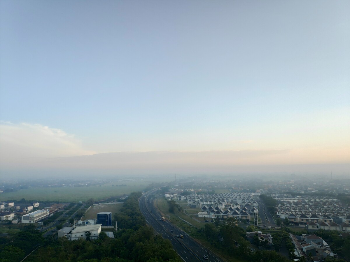 Apartemen view bagus,lokasi strategis, tengah kota