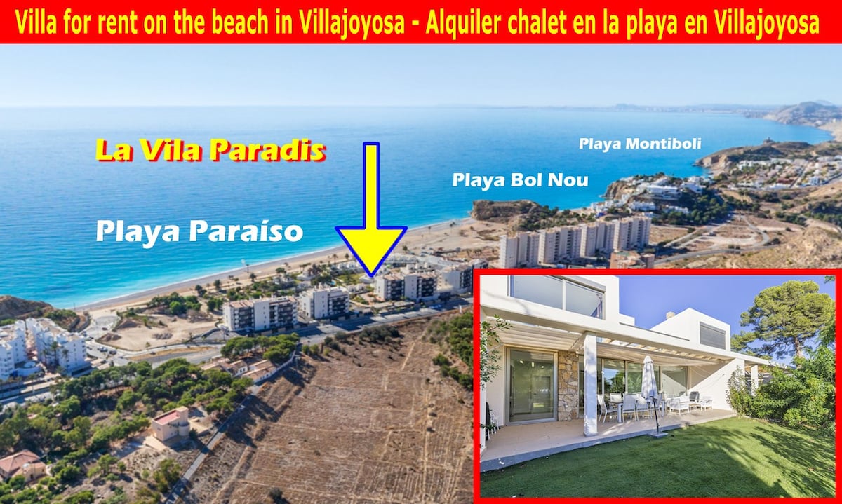 位于Villajoyosa Playa del Paraiso的豪华房源。