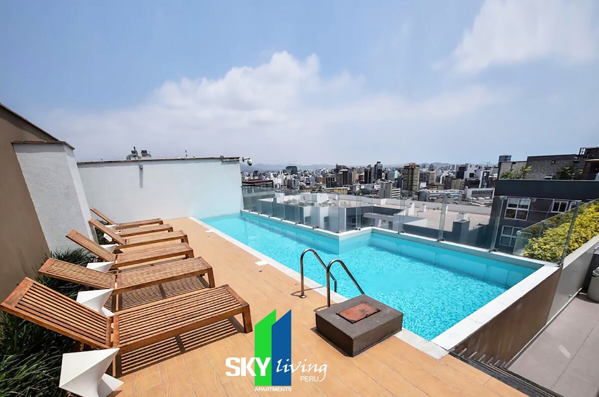 Lujo! Balcony Miraflores 2br/2ba