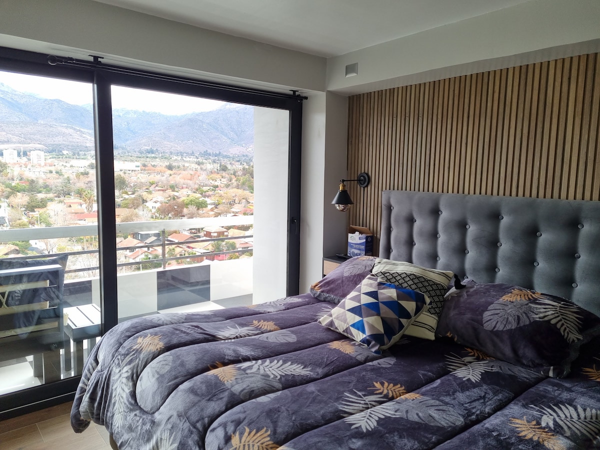 豪华公寓- Santiago Cordillera景观