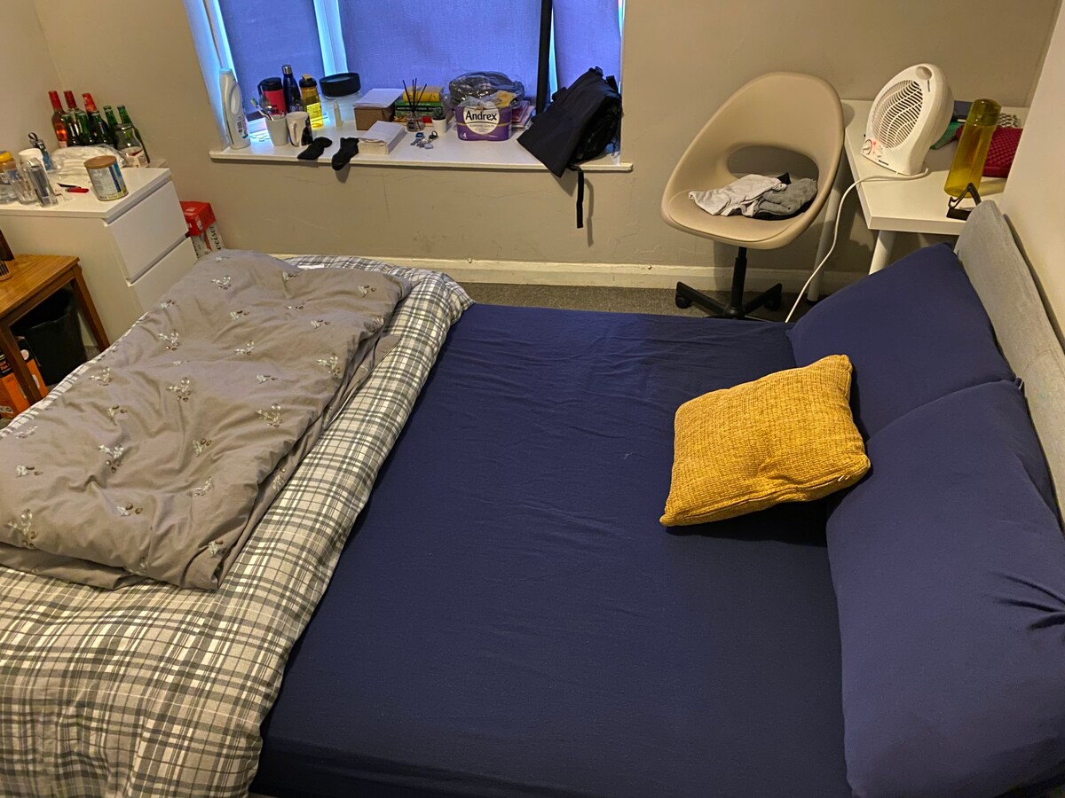 可爱的单卧室（双人床）出租单元