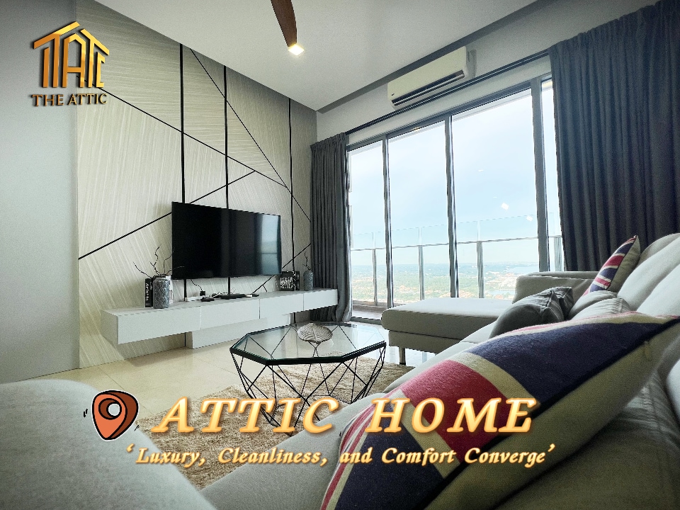 ✦ATTIC✦Luxury Full Seaview 3 Bedroom Suite[TV-BOX]