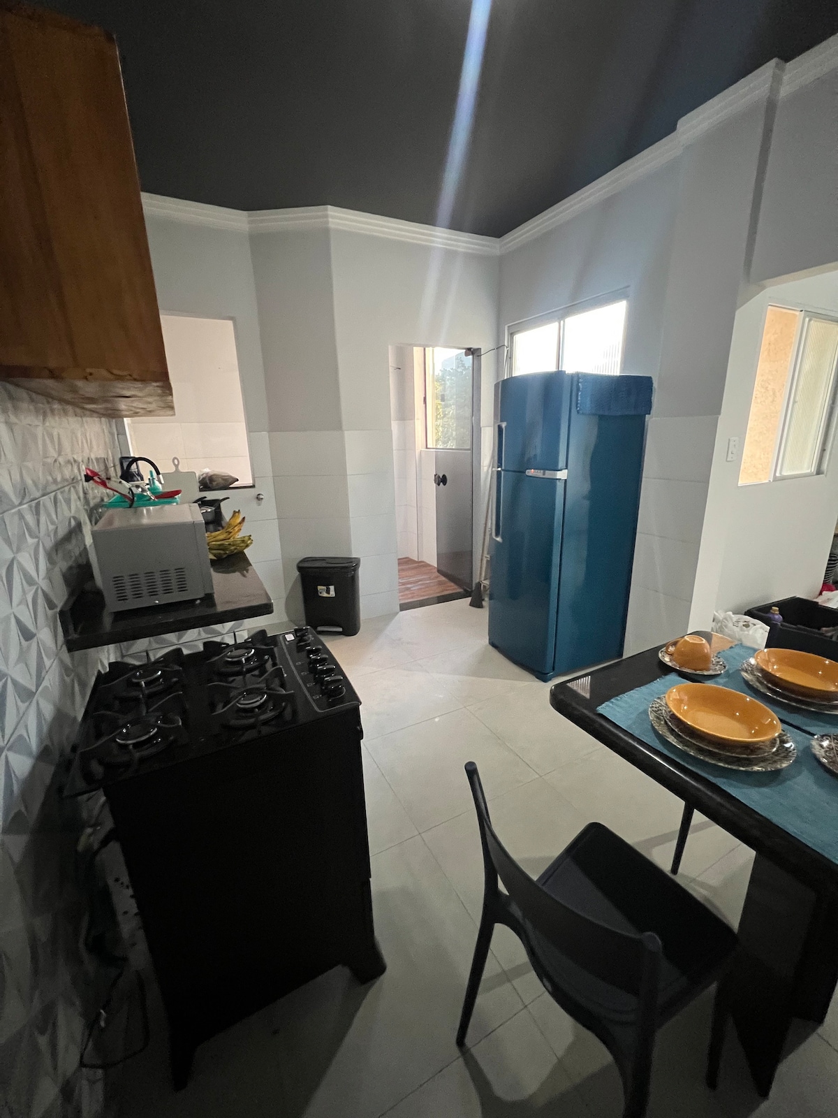 Apartamento de frente a praia, com garagem