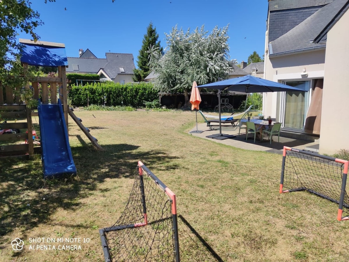 Maison chaleureuse de 160 m² avec grand jardin