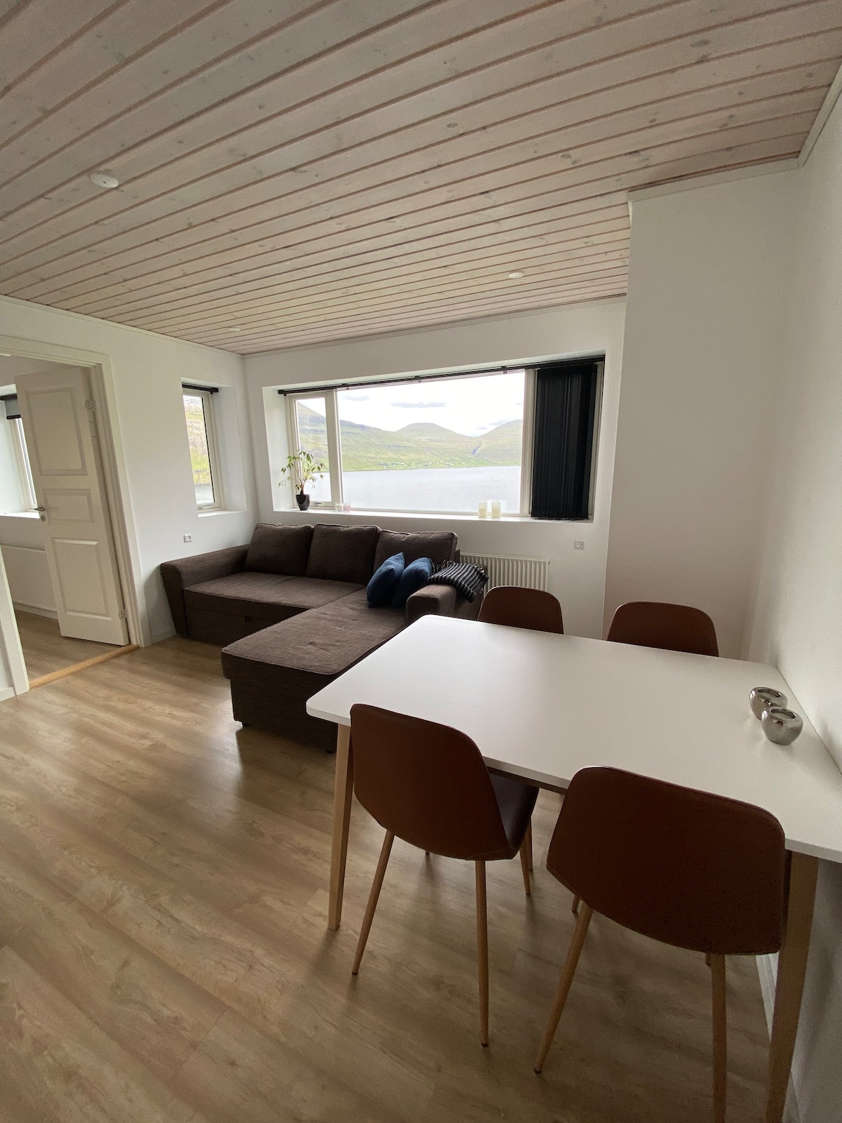 位于Hósvík的舒适新公寓