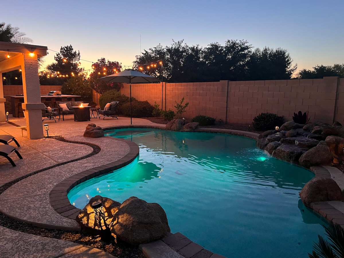 Desert Skygazer-Private Luxury with HTD Pool/H.TUB