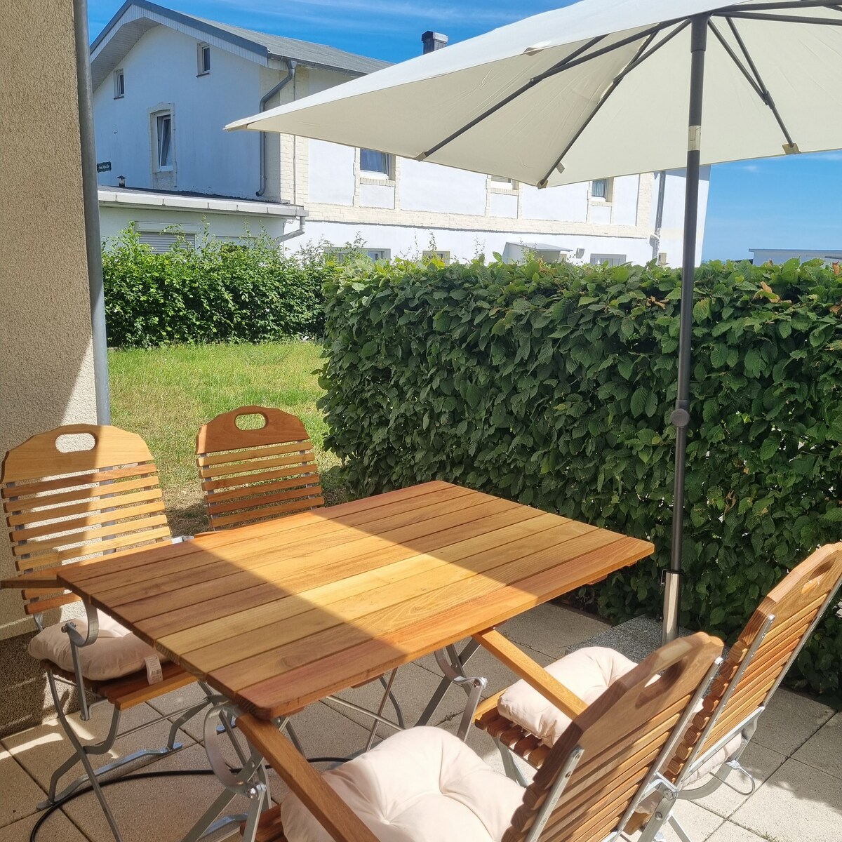 Fußläufig zum Meer, sonnige Ferienwohnung