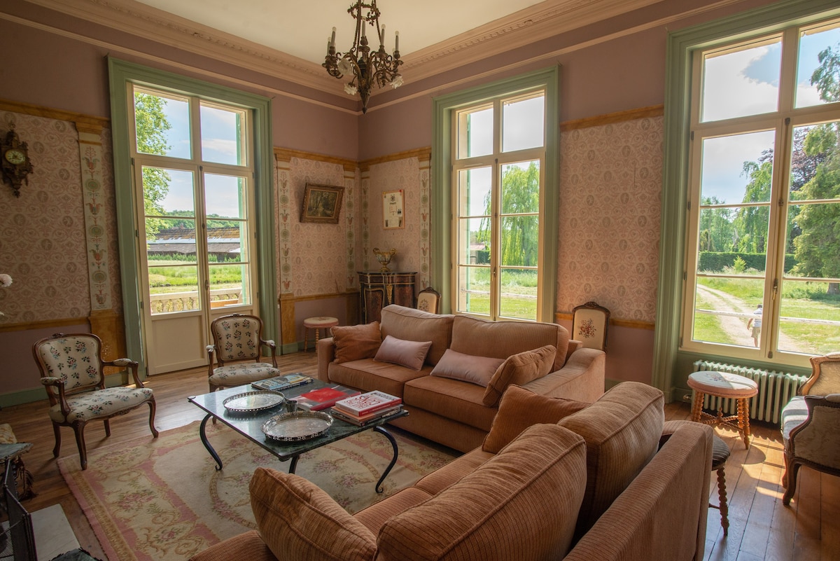 Chateau Vert的住宿加早餐-舒适和美丽