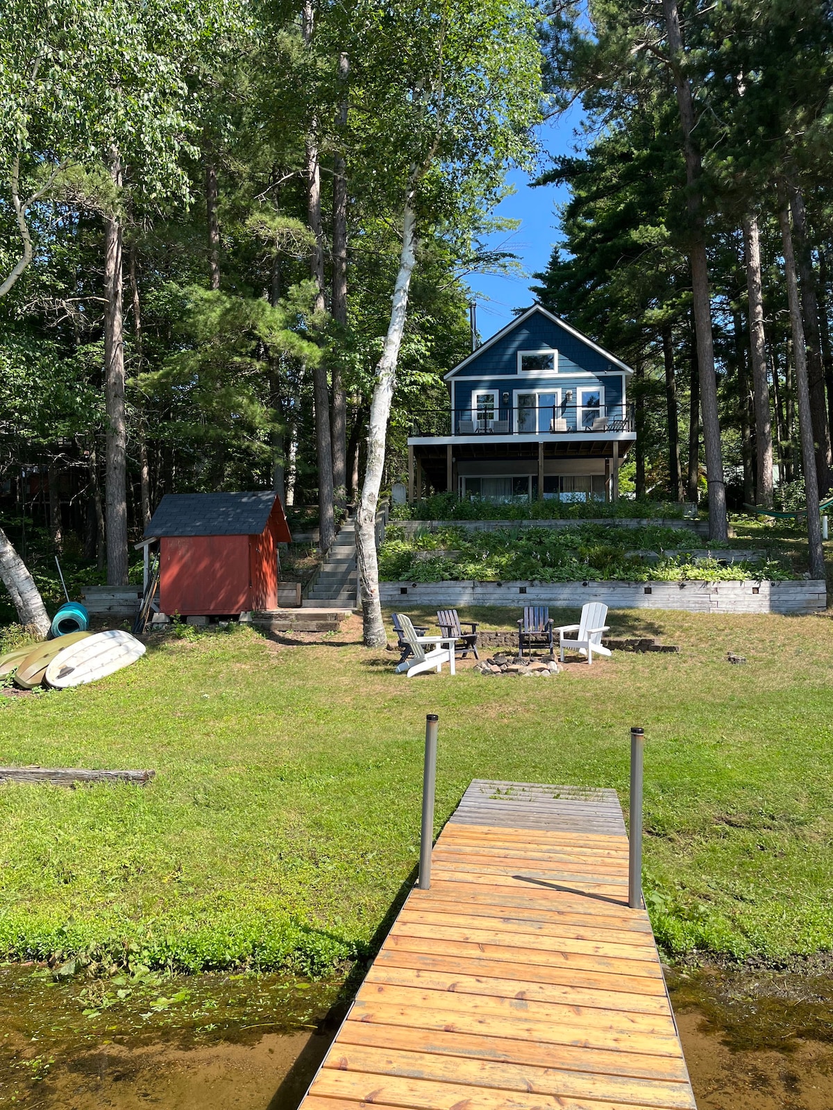 Cabin on Muskellunge Lake-Tomahawk