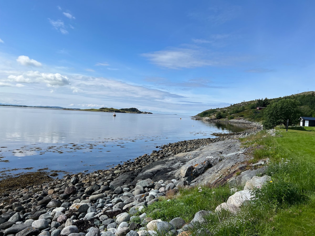 Ferieidyll ved fjorden