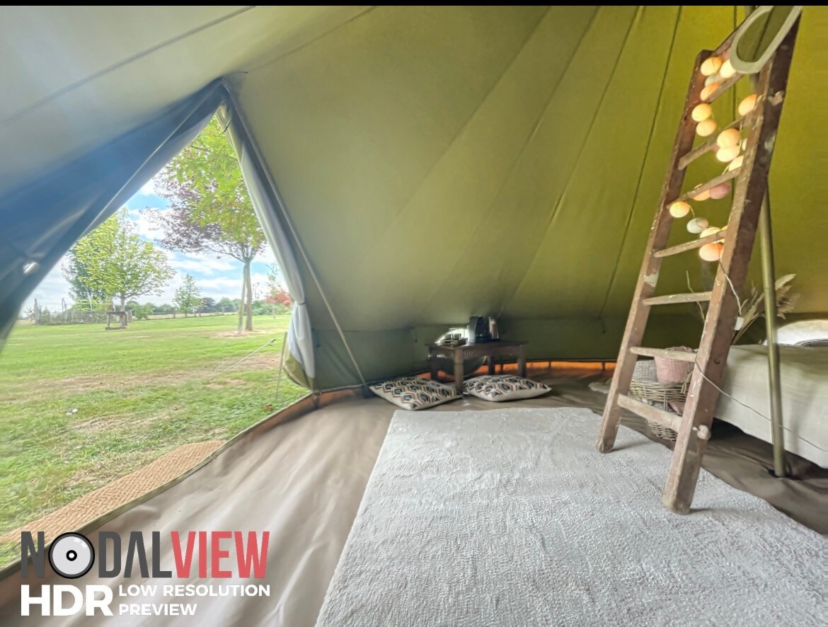 舒适的帐篷，可使用泳池和早餐