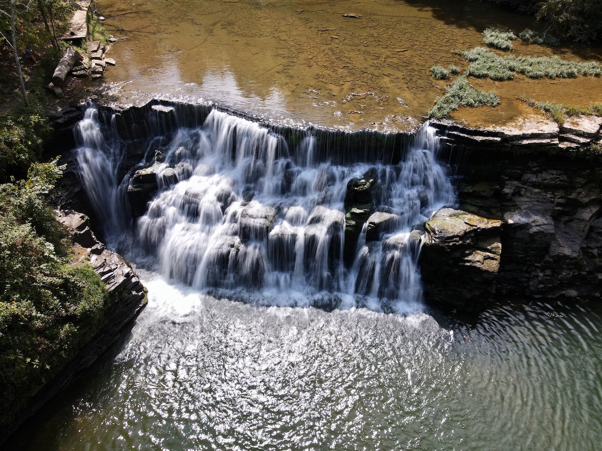 Campsite at Waterloo Falls