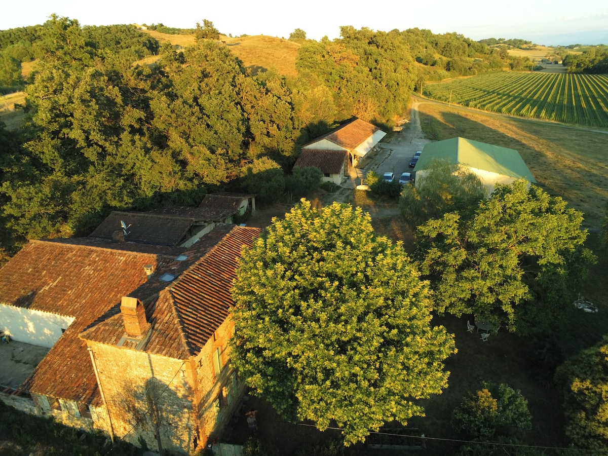 Quiet house in the countryside