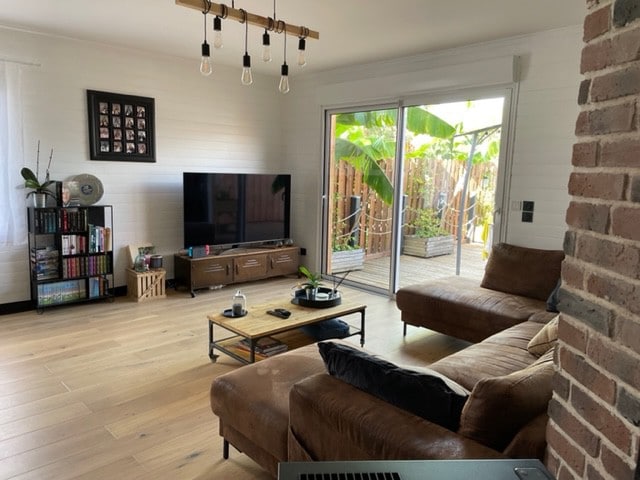 Maison bois avec vue imprenable sur la campagne