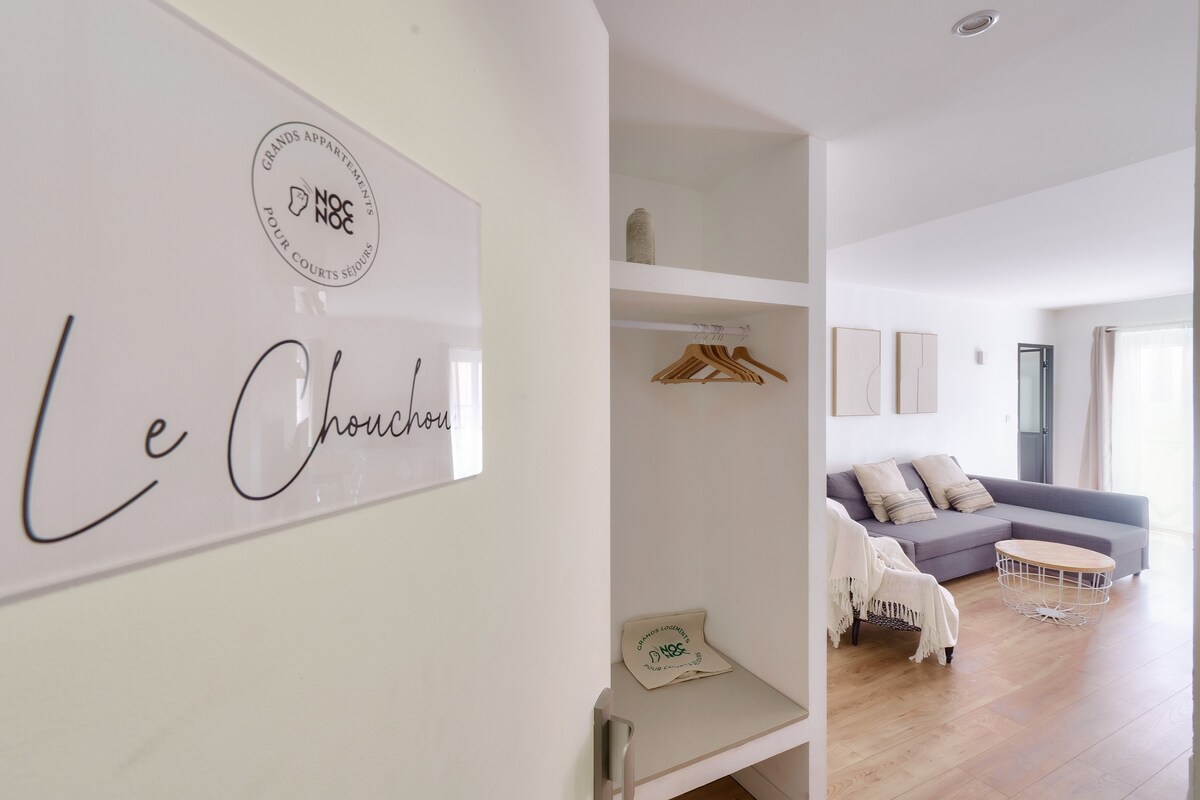 Nocnoc Le Chouchou - stylish 1 bedroom, up to 6