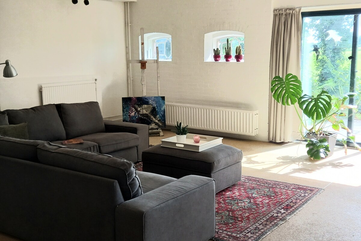 Comfortabele schuurwoning met fantastisch uitzicht