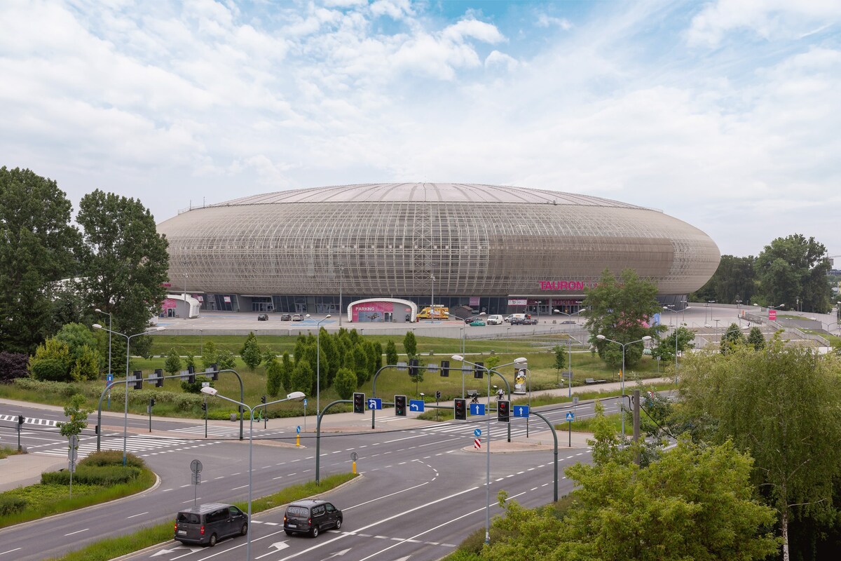 高档✧卧室、阳台、停车场✧Tauron Arena