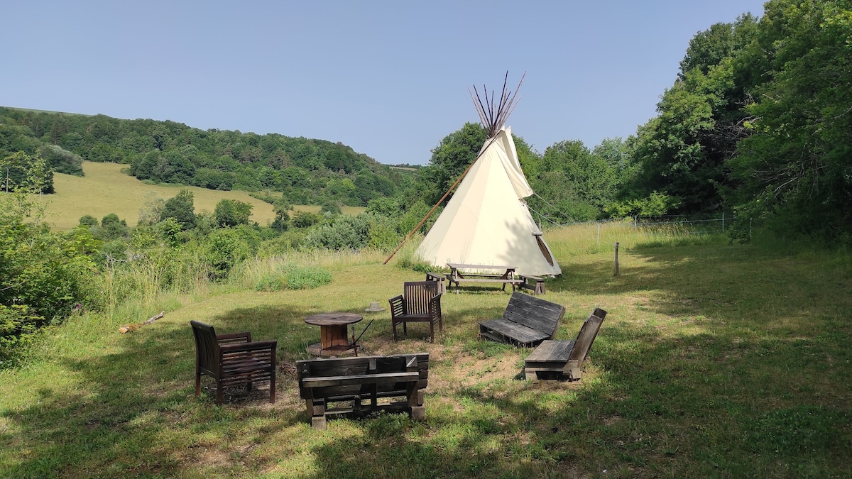 Tipi de l 'Herberie de la Tille