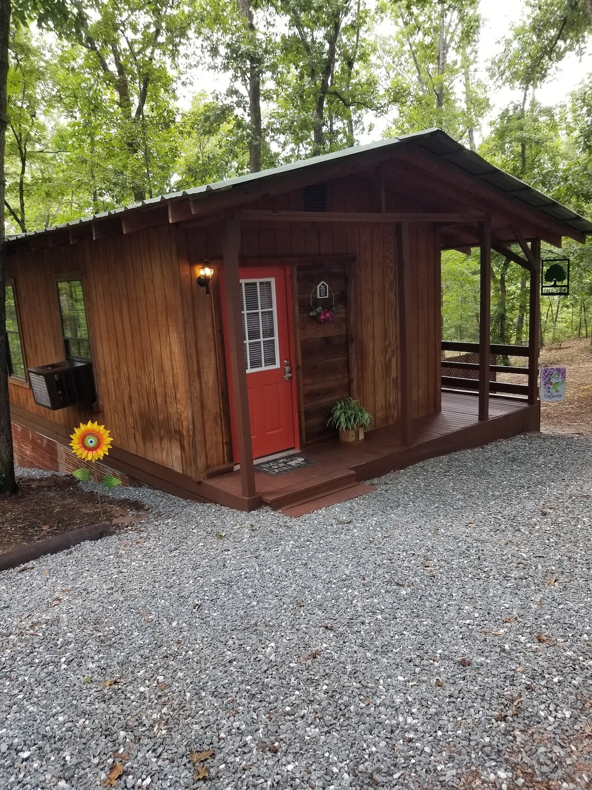 Rest & Relax in our tiny house in the woods!